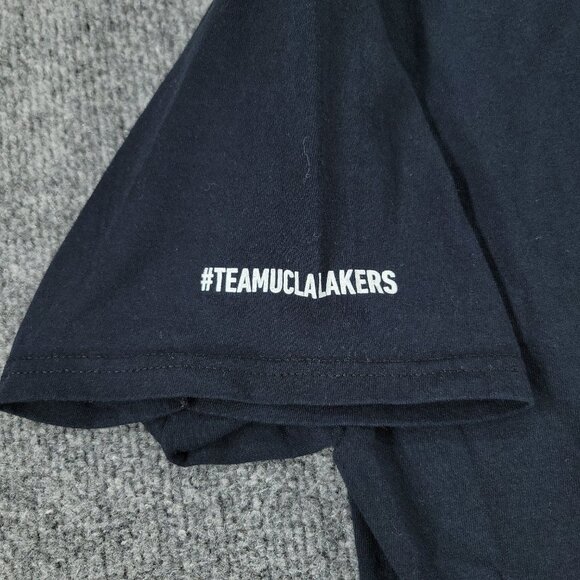 Los Angeles Lakers Shirt Men Large Black Pride NBA Basketball Short Sleeve Adult - Picture 7 of 13